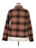BB Dakota by Steve Madden 100% Polyester Plaid Brown Jacket Size XXL - photo 2