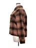 BB Dakota by Steve Madden 100% Polyester Plaid Brown Jacket Size XXL - photo 5