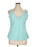 Torrid Teal Tank Top Size 1X Plus (1) - photo 1