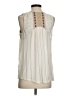 One September 100% Rayon Ivory Sleeveless Blouse Size XS - photo 2