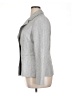 Evan Picone 100% Polyester Chevron-herringbone Gray Blazer Size 14 - photo 5