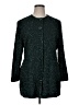 Carmen Marc Valvo Green Coat Size 14 - photo 1