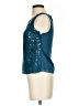 JJ's House 100% Polyester Teal Sleeveless Blouse Size 2 - photo 5