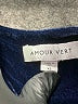 Amour Vert Blue Long Sleeve Blouse Size XS - photo 7