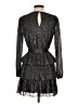 City Studio Gray Black Cocktail Dress Size S - photo 2