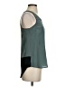 Maeve 100% Silk Teal Sleeveless Silk Top Size 0 - photo 4