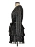 City Studio Gray Black Cocktail Dress Size S - photo 5