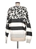 Vince Camuto Animal Print Gray Pullover Sweater Size M - photo 2