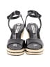 Karl Lagerfeld Paris Black Sandals Size 8 1/2 - photo 2