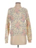 Assorted Brands 100% Polyester Floral Yellow Pullover Sweater Size S - photo 1