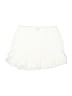Windsor 100% Polyester Solid White Casual Skirt Size L - photo 1