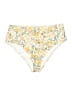 Unbranded Floral Ivory Swimsuit Bottoms Size XL - photo 1