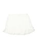 Windsor 100% Polyester Solid White Casual Skirt Size L - photo 2
