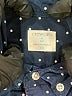Crewcuts 100% Cotton Polka Dots Blue Long Sleeve Button-Down Shirt Size 4 - 5 - photo 3