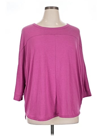 a.n.a. A New Approach 3/4 Sleeve T-Shirt (view 1)