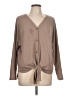 Iwollence Brown Long Sleeve Blouse Size L - photo 1