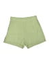 Unbranded 100% Polyester Solid Green Shorts Size M - photo 1