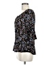 Fever 100% Rayon Black 3/4 Sleeve Blouse Size M - photo 5
