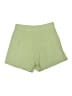 Unbranded 100% Polyester Solid Green Shorts Size M - photo 2