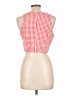 Shein Red Sleeveless Blouse Size L - photo 2