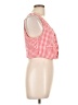 Shein Red Sleeveless Blouse Size L - photo 4
