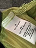 Peach 100% Polyester Metallic Green Long Sleeve Blouse Size M - photo 8