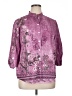Unbranded Purple 3/4 Sleeve Blouse Size XL - photo 1
