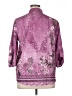 Unbranded Purple 3/4 Sleeve Blouse Size XL - photo 2