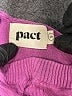 Pact 100% Cotton Purple Pullover Sweater Size S - photo 6