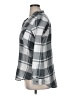 Vanilla Star Plaid Gray Long Sleeve Blouse Size XL - photo 5
