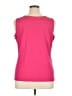 Quacker Factory Pink Sleeveless Top Size 1X - photo 2