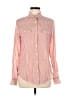Gap Stripes Pink Long Sleeve Button-Down Shirt Size M - photo 1