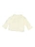 Lands' End Solid Ivory 3/4 Sleeve Button-Down Shirt Size 4T - photo 2