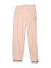 Unbranded Solid Pink Ivory Track Pants Size 14T - photo 1