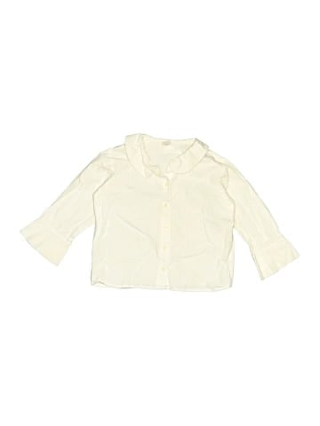 Lands' End 3/4 Sleeve Button-Down Shirt (view 1)