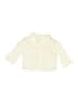 Lands' End Solid Ivory 3/4 Sleeve Button-Down Shirt Size 4T - photo 1