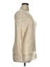 Venus 100% Acrylic Metallic Gold Pullover Sweater Size 14 - photo 4