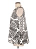 Nine 1 Eight 100% Polyester Silver Sleeveless Blouse Size L - photo 5