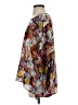 Acne Studios 100% Silk Floral Brown Burgundy Long Sleeve Silk Top Size EU 34 / US 4 - photo 5
