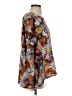 Acne Studios 100% Silk Floral Brown Burgundy Long Sleeve Silk Top Size EU 34 / US 4 - photo 4