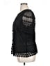 Express 100% Polyester Black Short Sleeve Top Size XL - photo 5