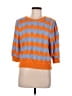 VOX LUX Chevron-herringbone Orange Pullover Sweater Size L - photo 1