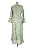Unbranded 100% Polyester Green Casual Dress Size XL - photo 2