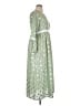 Unbranded 100% Polyester Green Casual Dress Size XL - photo 4