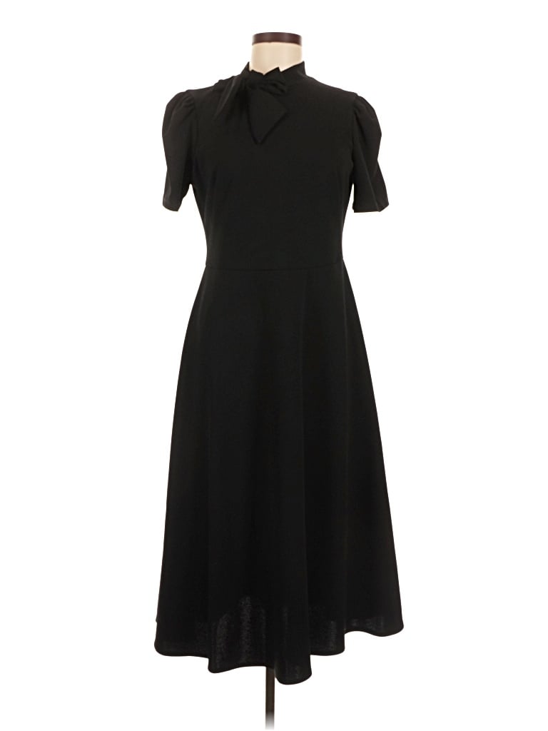 Pre-owned Ivy & Blu Cocktail Dress In Black