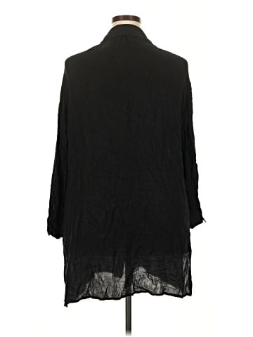 Elan 3/4 Sleeve Button-Down Shirt (view 2)