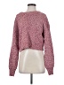 PacSun Tweed Burgundy Pullover Sweater Size S - photo 1