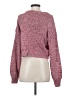 PacSun Tweed Burgundy Pullover Sweater Size S - photo 2