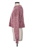 PacSun Tweed Burgundy Pullover Sweater Size S - photo 5