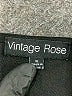Vintage Rose Black Short Sleeve Top Size XL - photo 7